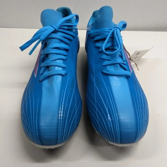 NWT adidas X Speedflow.2 FG Cleats GW7476 BLUE/PINK/WHITE Size 5